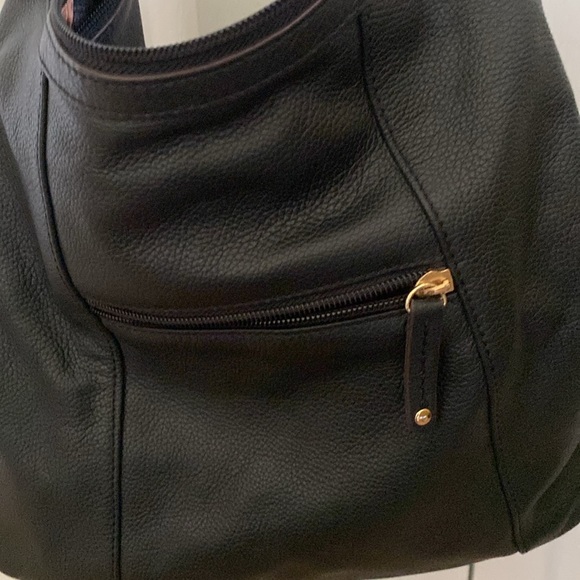 TIGNANELLO BLACK LEATHER BAG NEW - Picture 10 of 10